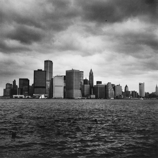 Lower Manhattan from the Harbor, 1976