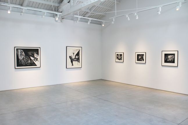 Jay DeFeo Paintings on Paper 1986 - 1987, installation view