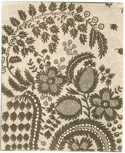 William Henry Fox TALBOT (English, 1800-1877) Lace, early 1840s Salt print from a photogenic drawing negative 22.7 x 18.7 cm on 22.9 x 18.8 cm paper "LA278" in ink on verso
