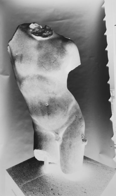 Vera LUTTER (German, b. 1960) Marble Torso of Eros, Metropolitan Museum, 5 November 2012 Unique gelatin silver print 52.7 x 31.1 cm