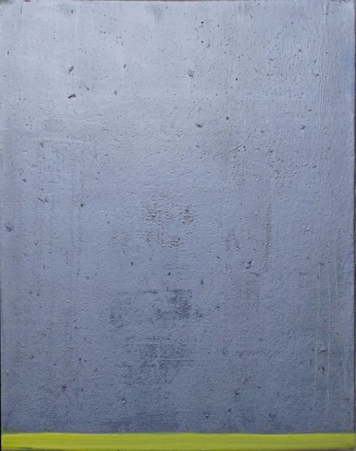 TANYA GOEL Galvanized Metal Roofing, 2010 Oil on canvas