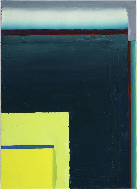 TANYA GOEL Cropped Corner, 2011 Oil on canvas