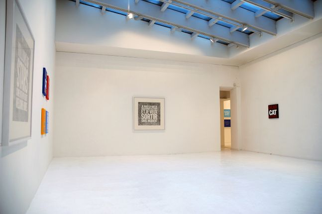 Installation view of Millions Of Stars Come Into My Heart, Welcome Home at Galerie du Jour agnès b., 2005
