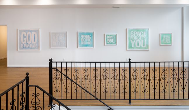 Installation View of Perfect Flowers at Elizabeth Dee Gallery, 2017