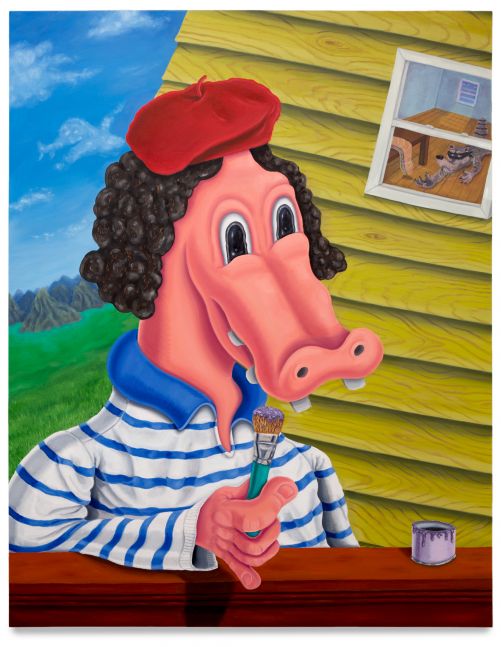 Nicasio Fernandez, ​Painter on the Job, 2018