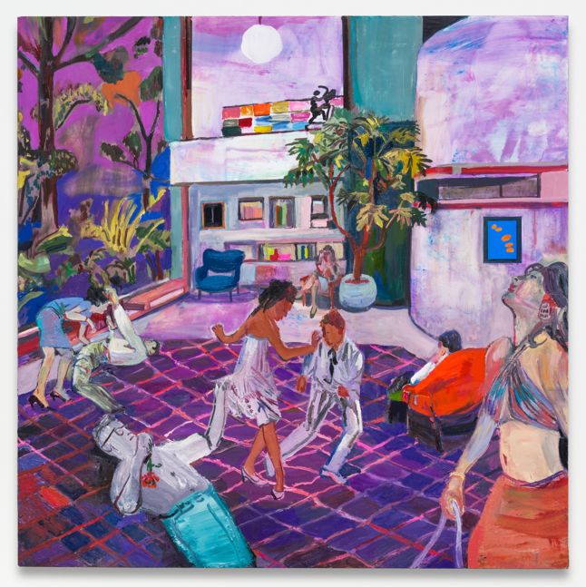 Elizabeth Huey, Night Fever with Acanthus, 2017
