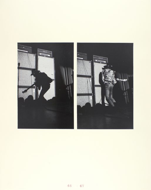John Gossage, Jimi Hendrix, Washington Hilton First Show, 1968, 1968/2009