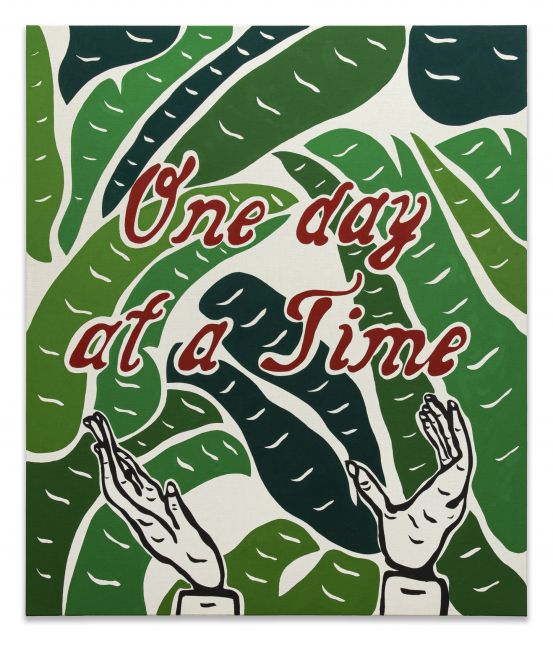 Joel Mesler, Untitled (One Day at a Time), 2020