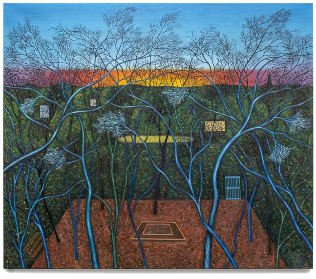 Scott Kahn, Sunset from the Attic, 2018