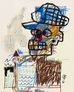 Jean-Michel Basquiat Drawing