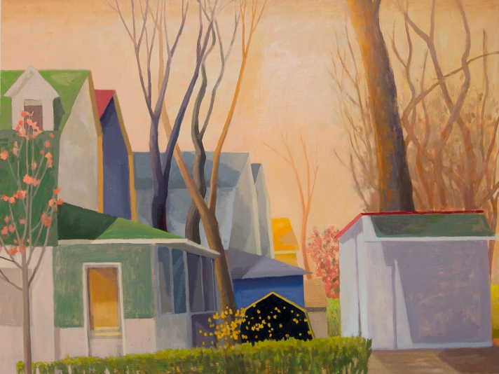 Corner Confetti, Celia Reisman, Oil On Canvas