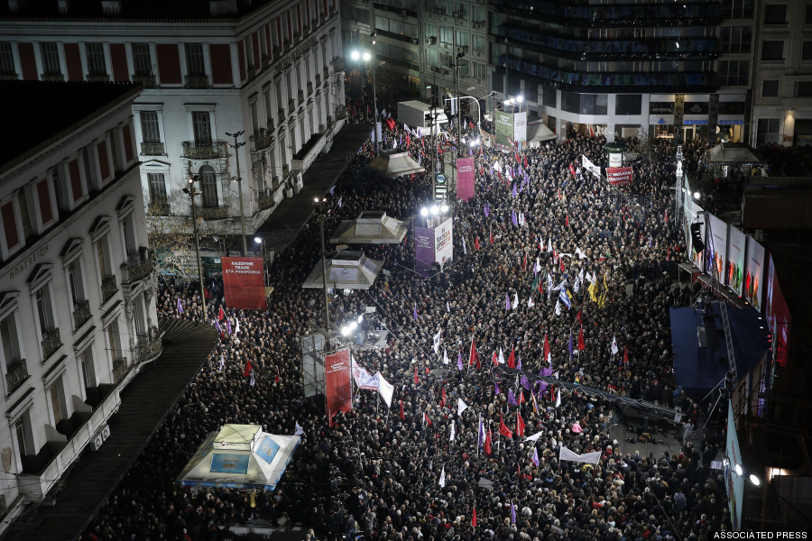 GREECE:  AUSTERITY OR BUST? Kostas Vergopoulos and David Harvey in Discussion