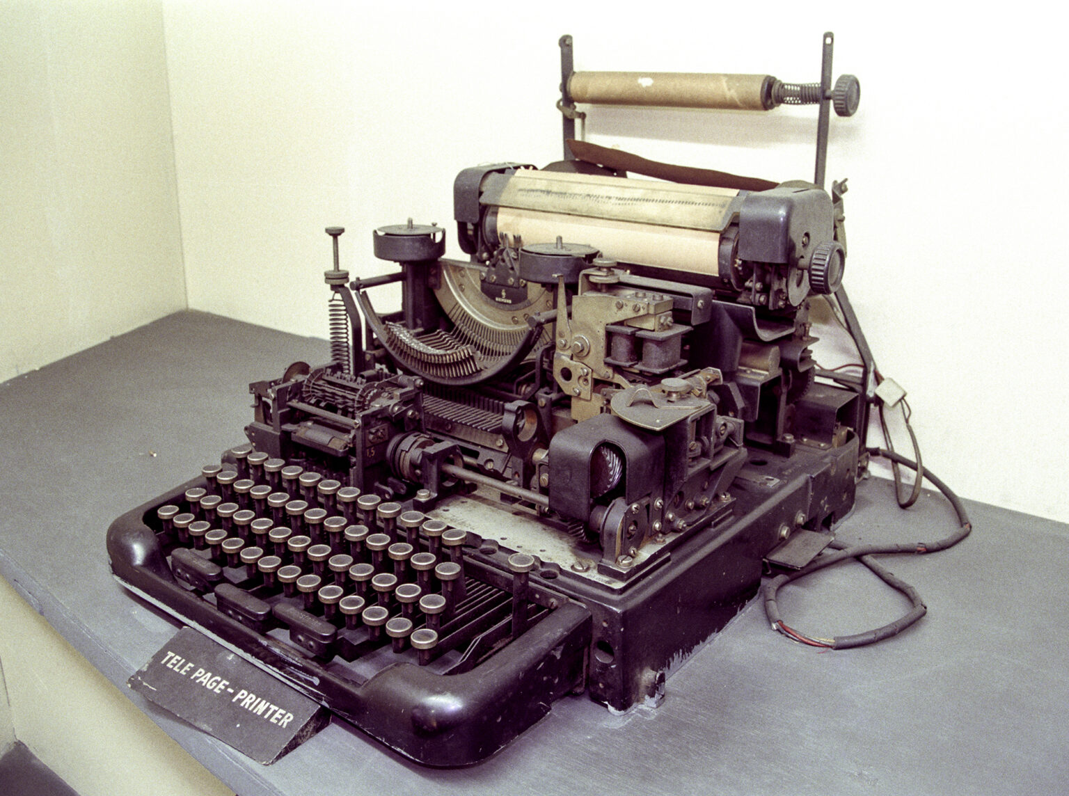 Telecopy Machine History Teleprinter – History of Information Technology