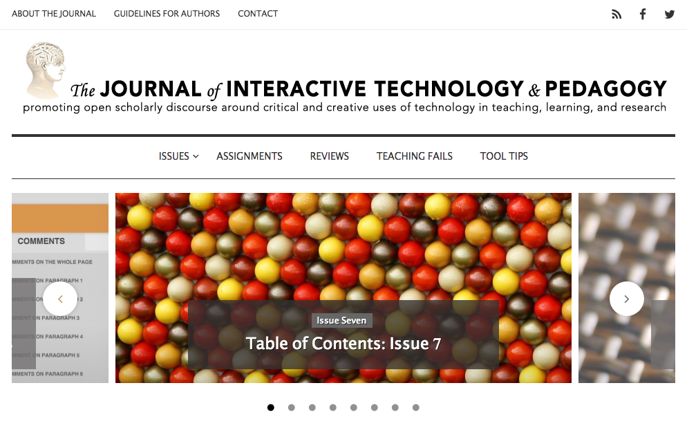 Accessible Future: New JITP Website and Reflections on Accessibility Design