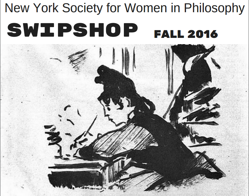 Upcoming Presentation for the New York Society for Women in Philosophy