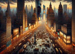 Academic art, Times Square