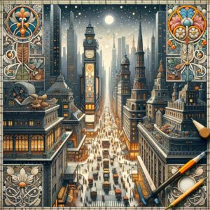 Art and Craft Movement, Times Square