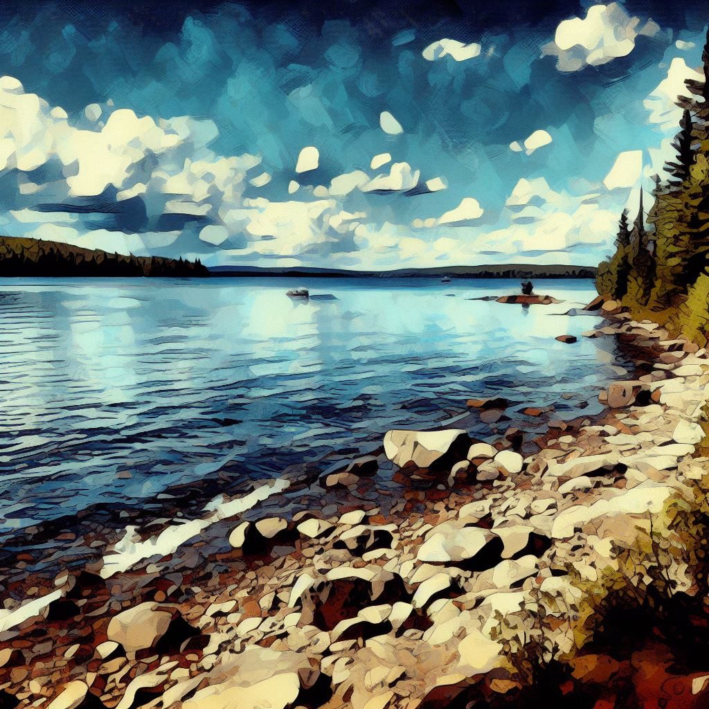 Constructivism, Lake Kenogamissi, thin prompt