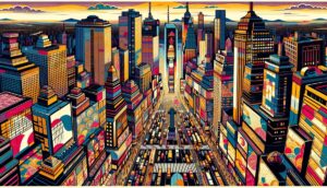 Japonism, Times Square