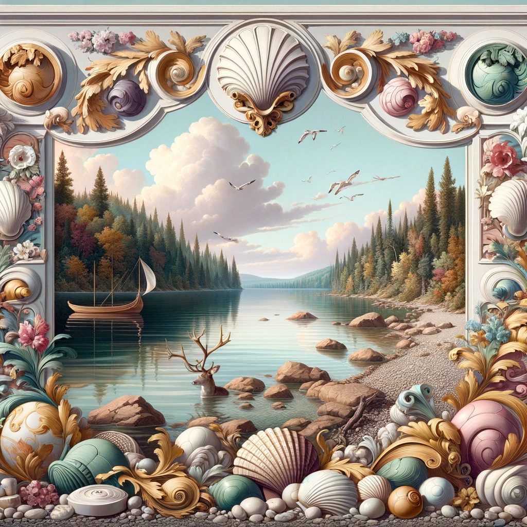 Rococo, Lake Kenogamissi, thick prompt