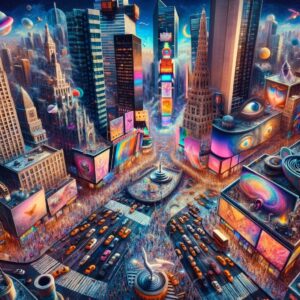Surrealism, Times Square