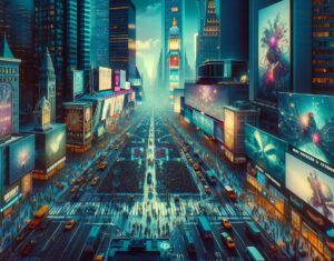 Video Art, Times Square