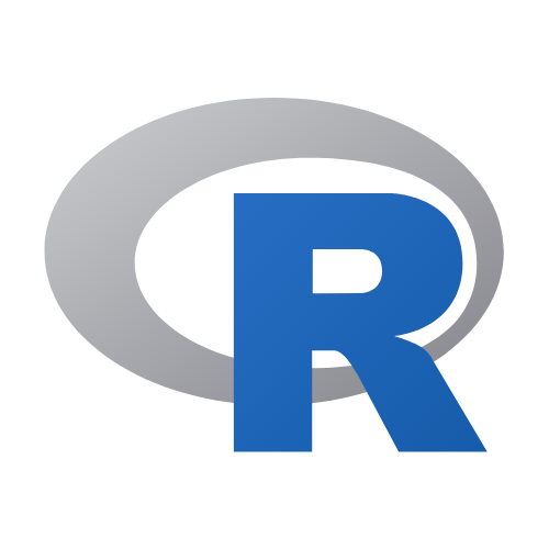 R programming language logo