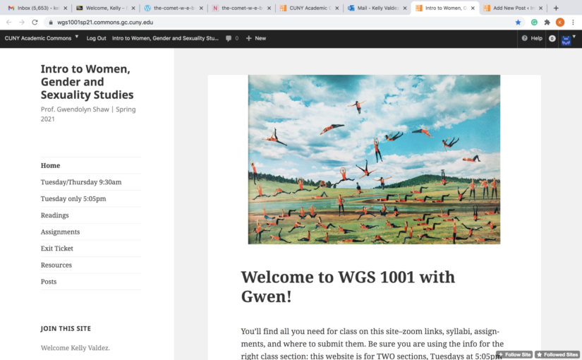 “Post 1: How to write a post”