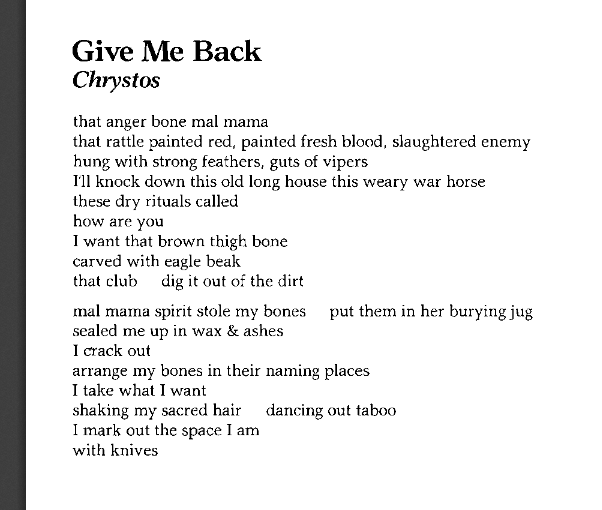 Post 9- The Bridge Called My Back
