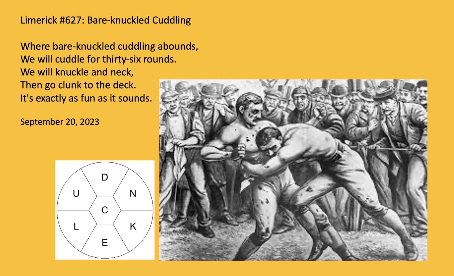 September 2023 – Spelling Bee Limericks