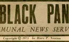 The Black Panther. Intercommunal News Service. Saturday, May 1, 1971