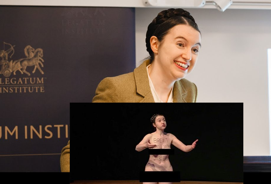 Economics Professor Strips Naked to Gain the Attention of Her Male