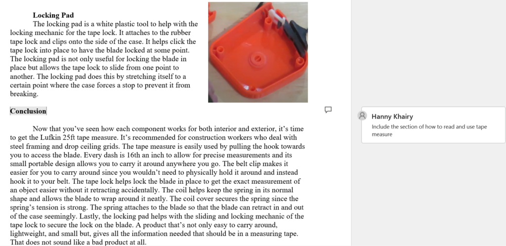 CLO #2 Writing for Engineers Spring 2022