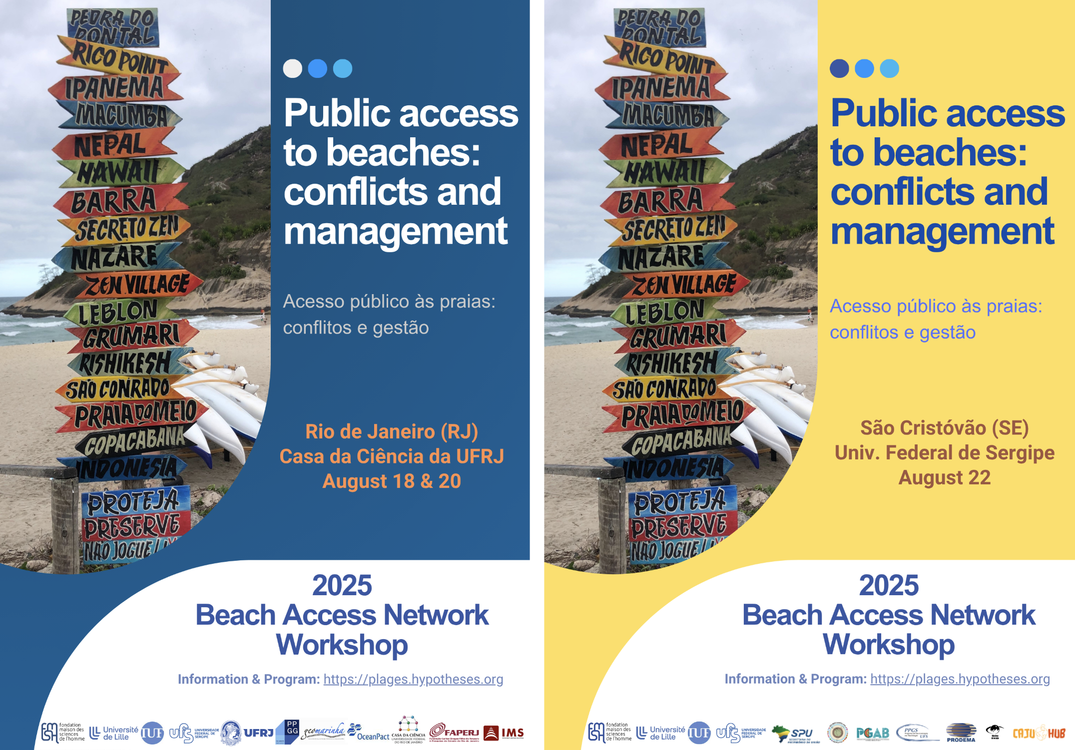 2025 Beach Access Network Research Workshop (UFRJ & UFS, Brazil)