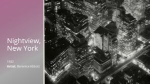 Nightview by Berenice Abbott