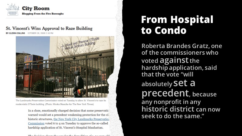 From Hospital to Condo
