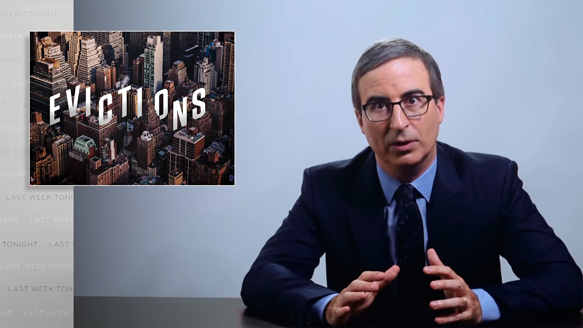 Coronavirus IX: Evictions: Last Week Tonight with John Oliver (HBO)
