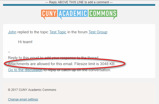 attachments may be added to a reply