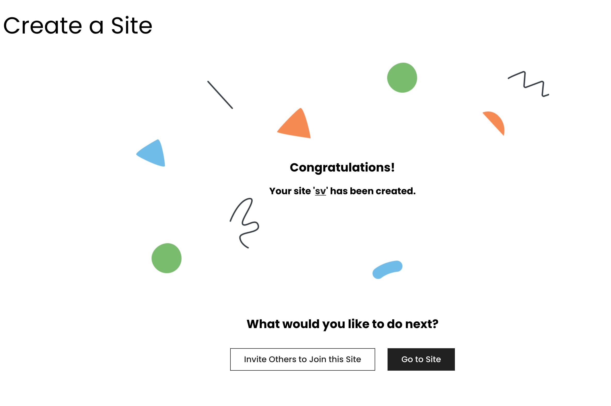 congrats screenshot