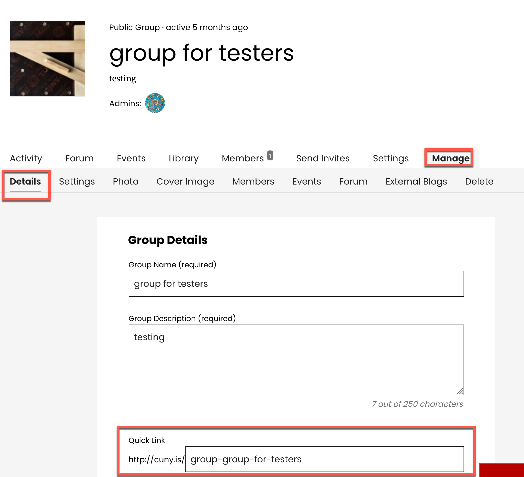 cuny is group update