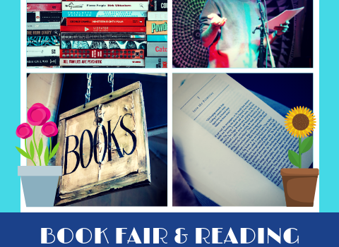 Poster for Book Fair Reading