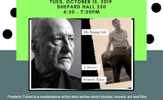 Poster for Frederic Tuten: A Reading & Conversation