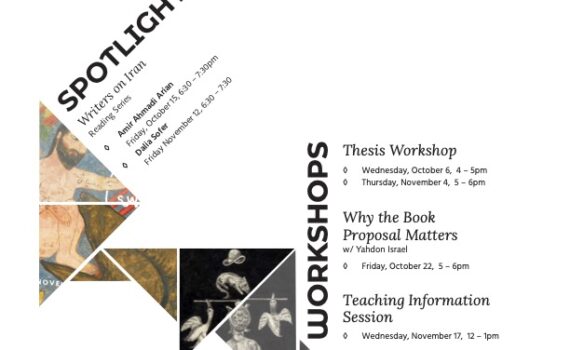 Fall 2021 events poster