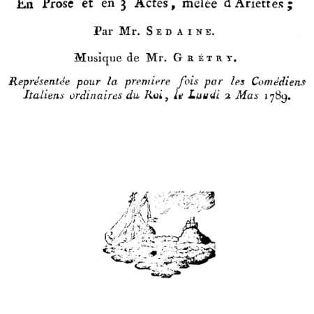 Grétry_-_Raoul_Barbe-bleu_-_title_page_of_the_libretto_-_Paris_1789 Title page for Raoul, Barbe Bleue, Comedie, Paris, 1789