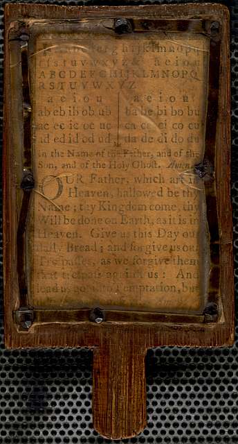 hornbook sample