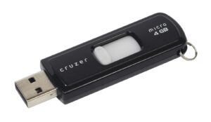 Figure 1. Image of a prototypical USB flash drive, SanDisk brand, 4GB.