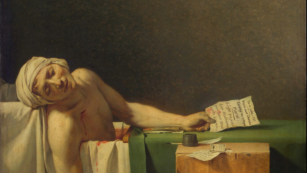 The Death of Marat – Revolution Embodied