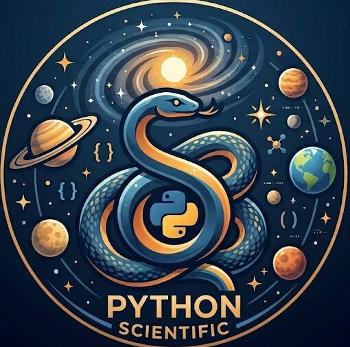 image of python and astronomy