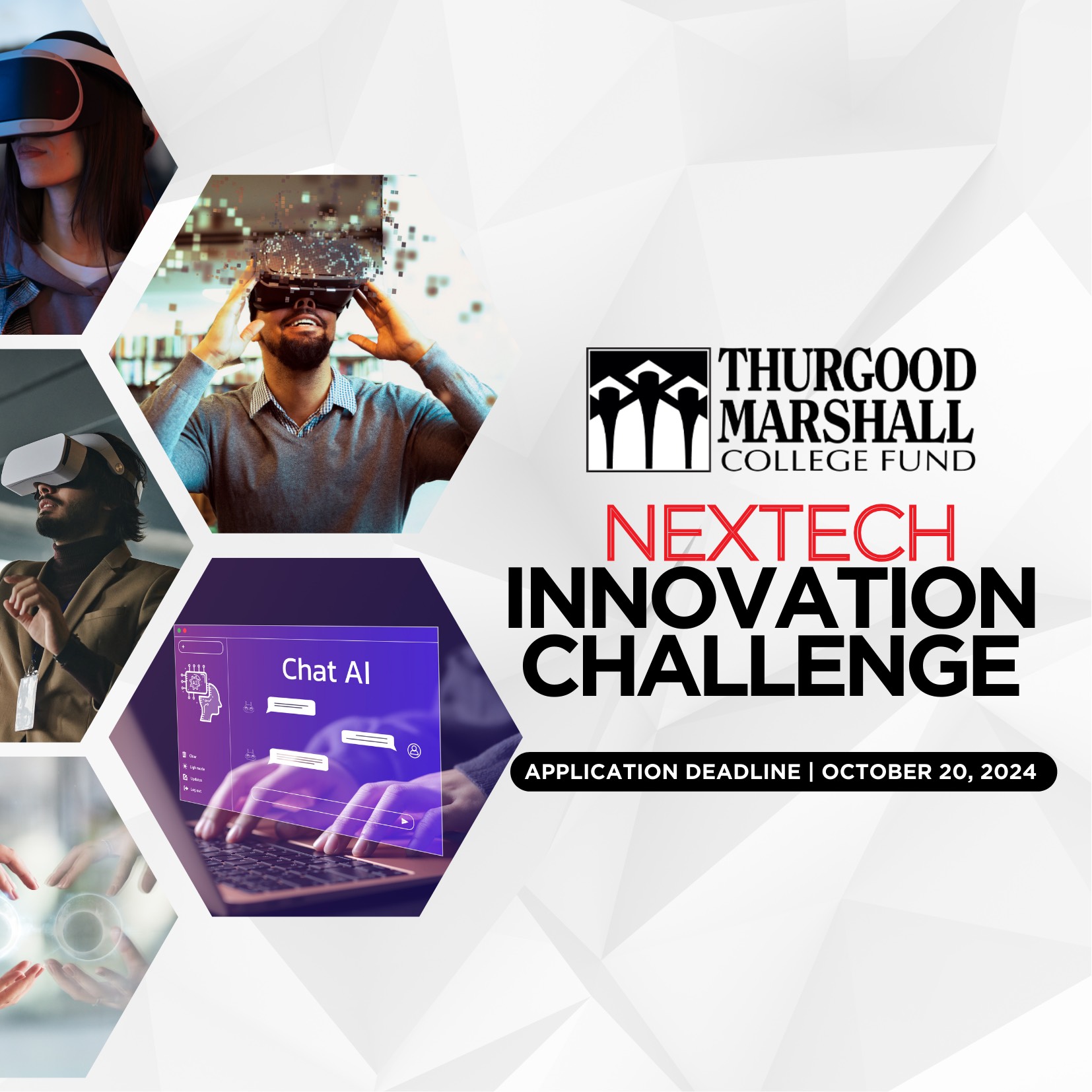 The Thurgood Marshall College Fund's NEXTECH INNOVATION CHALLENGE