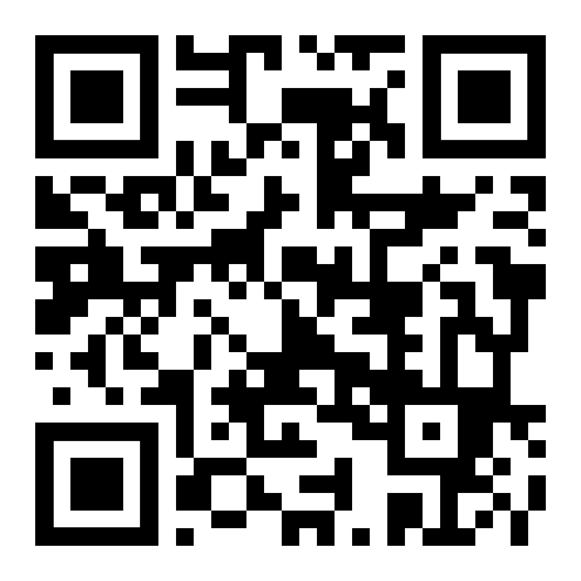 black and white qr code